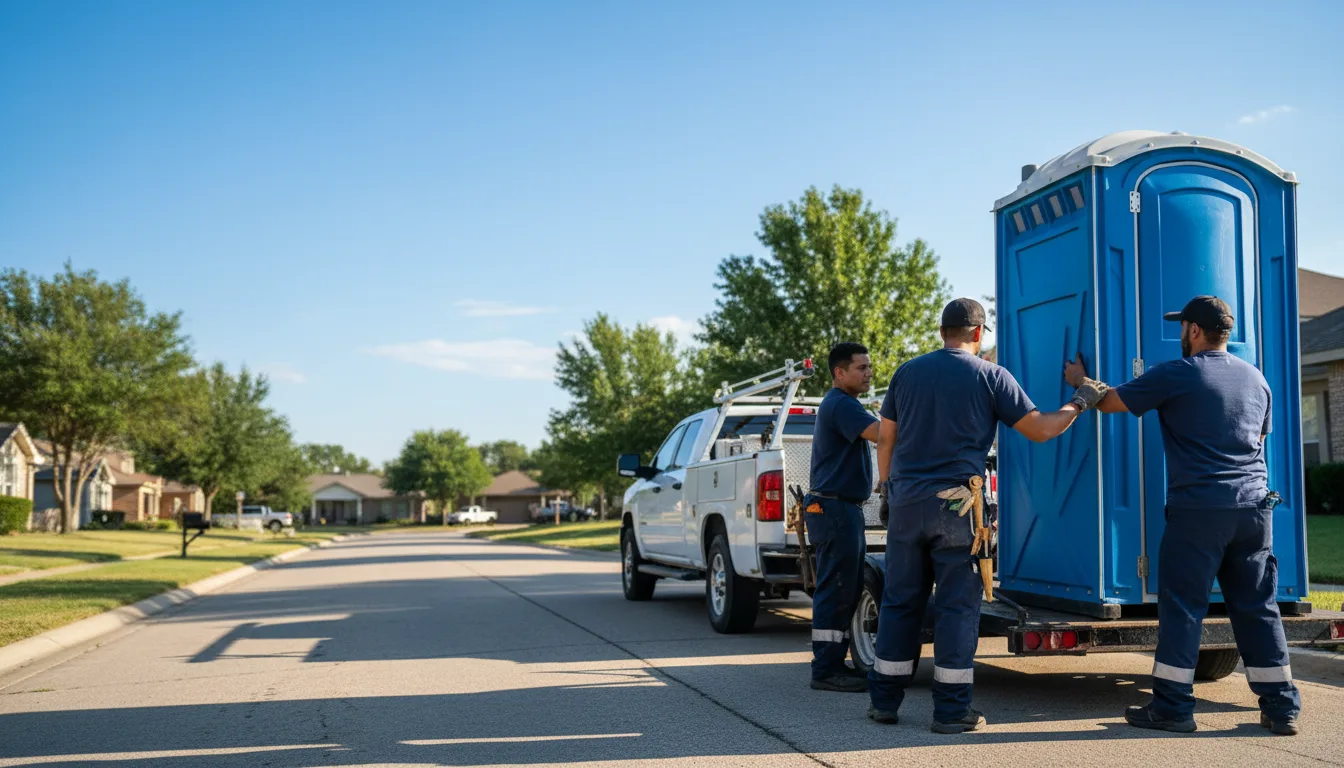 Portable Toilet Rental in Maunie, IL near me